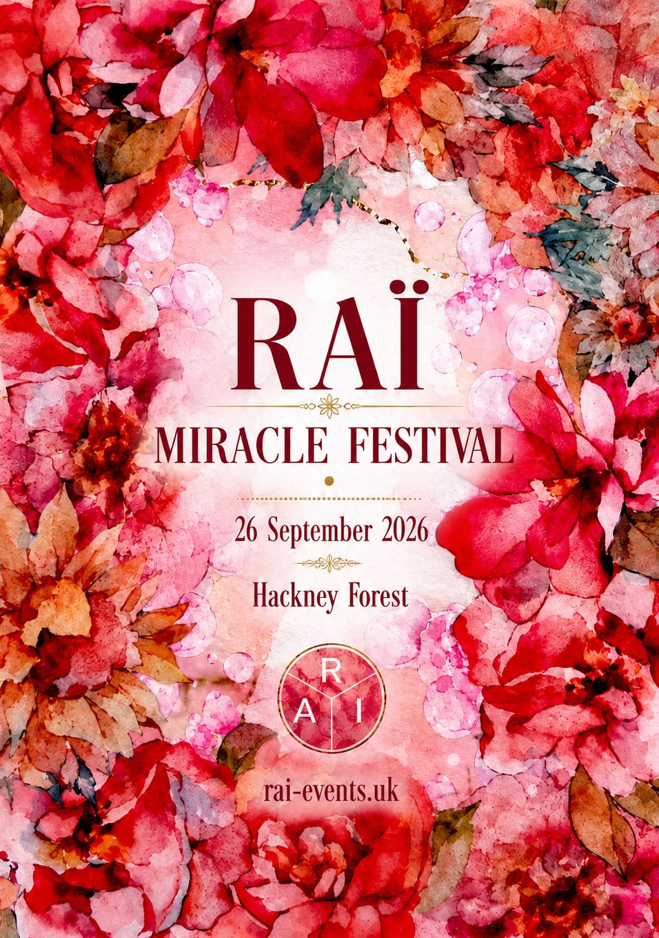RAÏ Miracle Festival poster